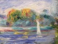the blue river Pierre Auguste Renoir